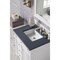 James Martin Vanities Bristol 30in Single Vanity, Bright White w/ 3 CM Charcoal Soapstone Quartz Top 157-V30-BW-3CSP - alternate 4